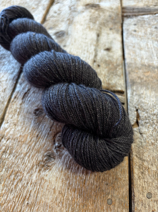 GLAM - Corvus - Fingering Merino & Stellina (brillant)