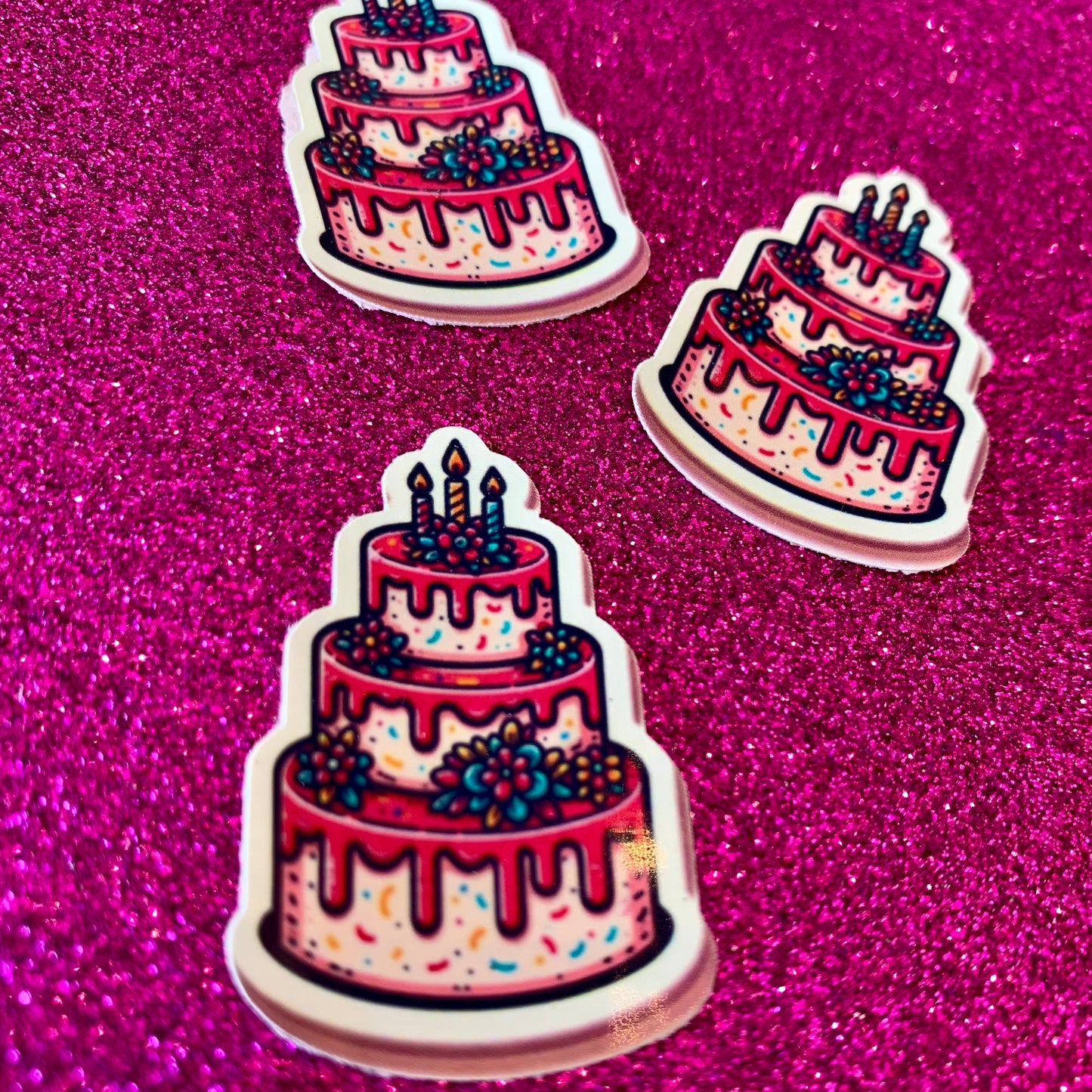 Autocollant - Happy Brithday - par La Pièce Unique