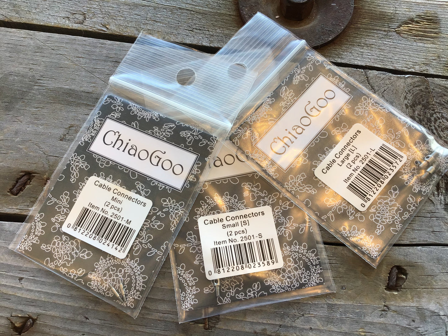 Connecteurs de câbles pour aiguilles circulaires Chiaogoo