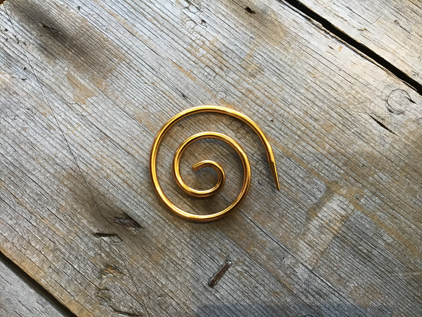 Aiguilles a torsades spirale