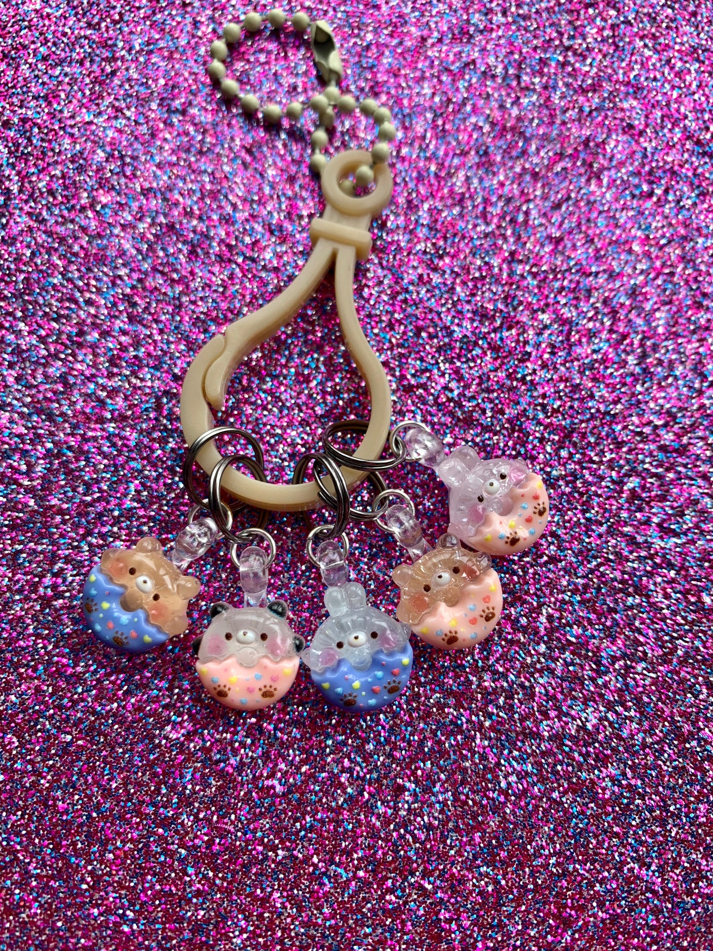 Marqueurs de mailles Beignes Animaux