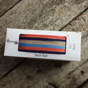 Sock Star - Stripes - Reef