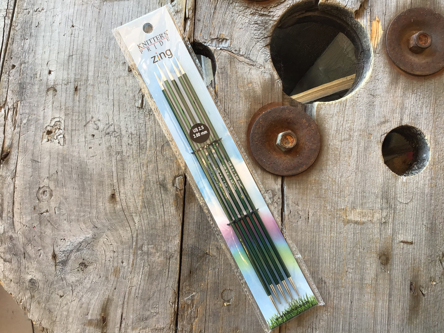 Knit Pro (Knitter’Pride) - ZING doubles pointes en aluminium /  double pointed needles