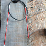 Charger l&#39;image dans la galerie, Knit Pro -(Knitter’s Pride) - Zing - aiguilles circulaires fixes 32&quot; en aluminium/ aluminum fixed circular
