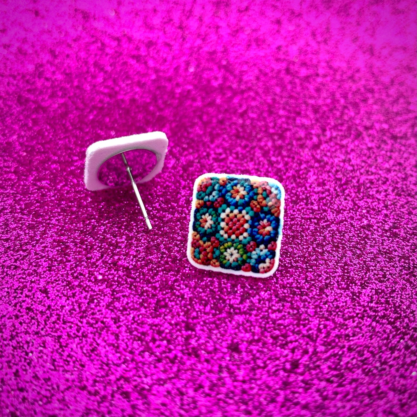 Boucles d’oreilles - Granny Manie - par La Pièce Unique