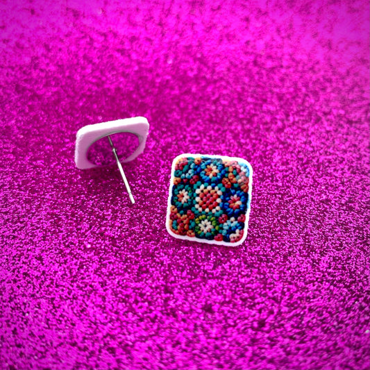 Boucles d’oreilles - Granny Manie - par La Pièce Unique