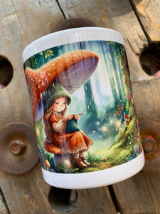 Tasse Gnome tricoteuse