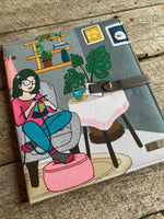 Charger l&#39;image dans la galerie, Support pour patron aimanté / Knitting pattern holder
