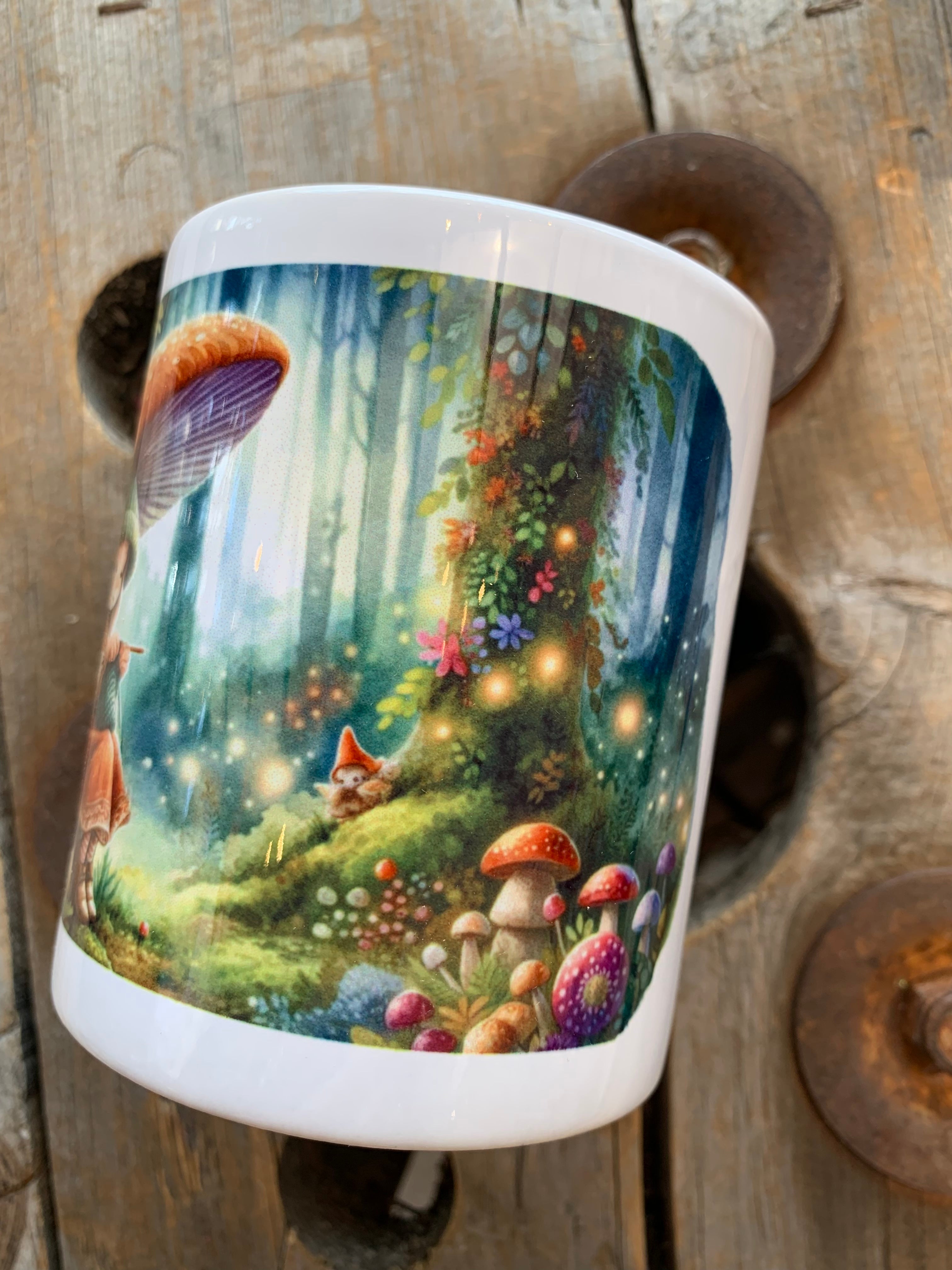 Tasse Gnome tricoteuse