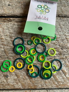 Anneaux marqueurs de mailles / Ring stitch markers