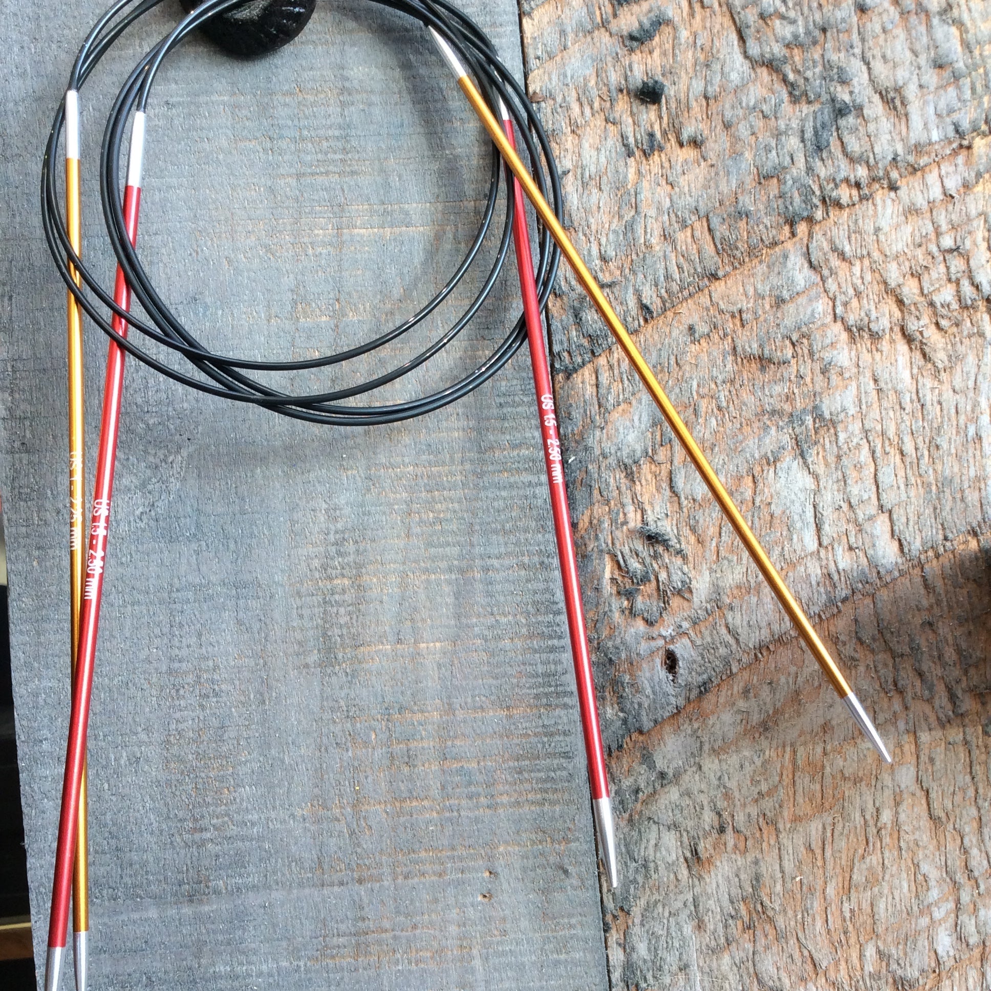 Knit Pro -(Knitter’s Pride) - Zing - aiguilles circulaires fixes 32" en aluminium/ aluminum fixed circular