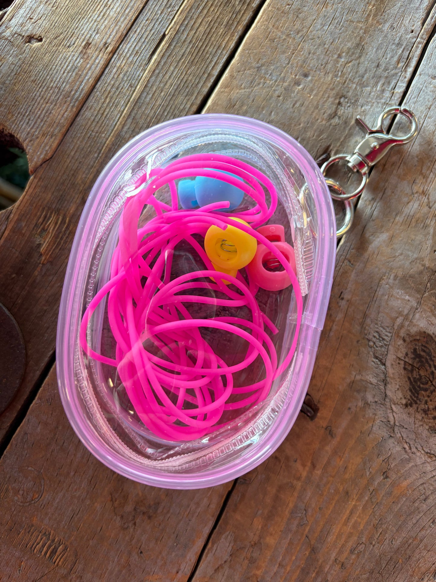 Ensemble de Cordes pour mettre les mailles en attente