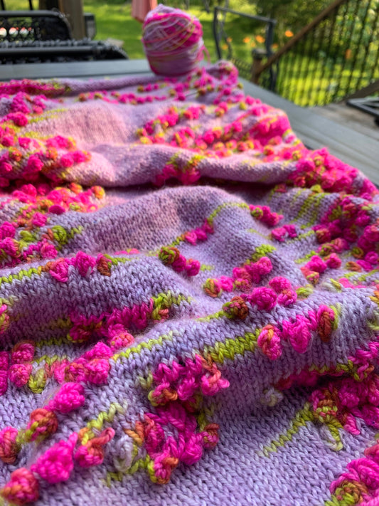 PATRON PDF - Châle Éclosion