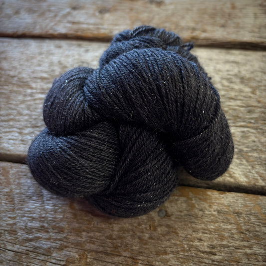 GLAM - Corvus - Fingering Merino & Stellina (brillant)