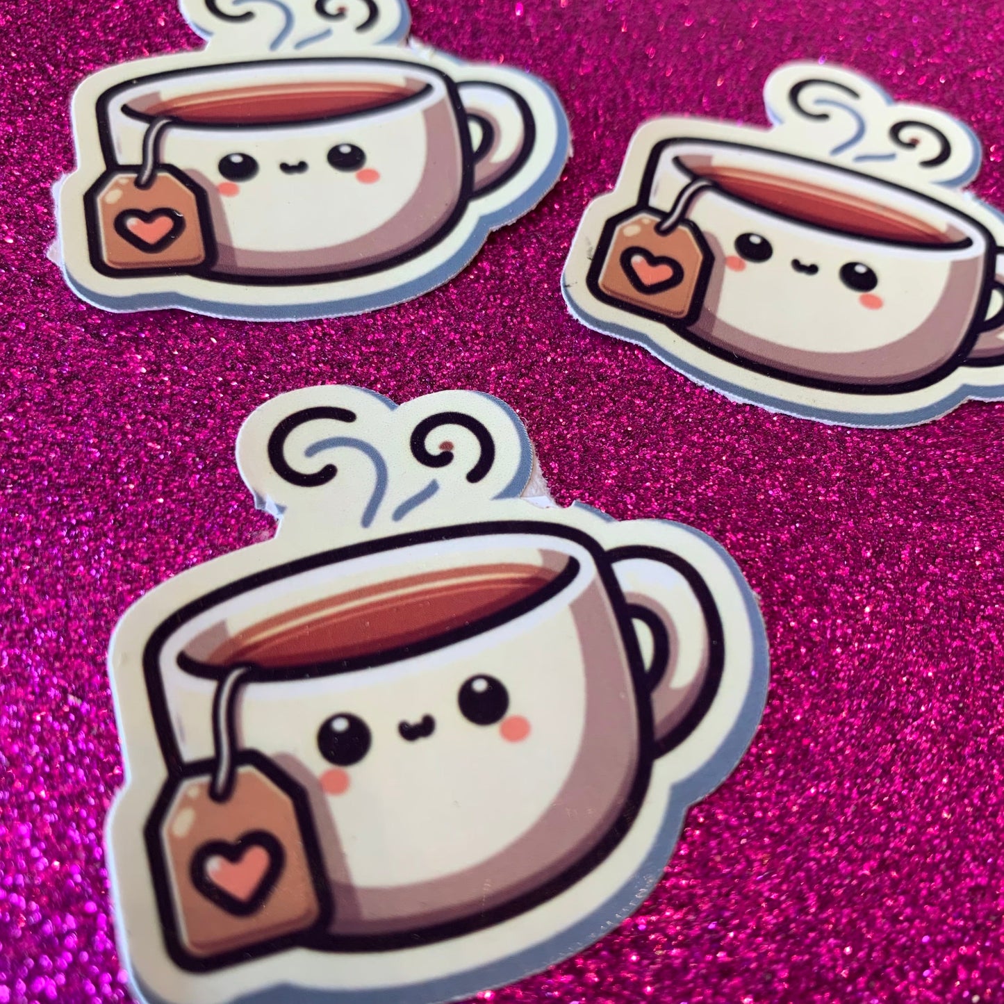 Autocollant - Un bon chocolat Chaud - par La Pièce Unique (Élya)
