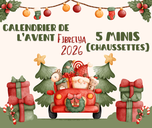MINI (chaussettes) Calendrier de l’Avent 2026