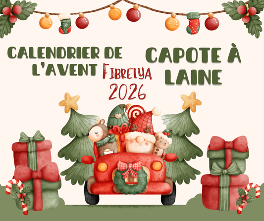 CAPOTE À LAINE pour Calendrier de l’Avent 2026