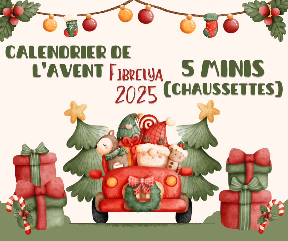 MINI (chaussettes) Calendrier de l’Avent 2025