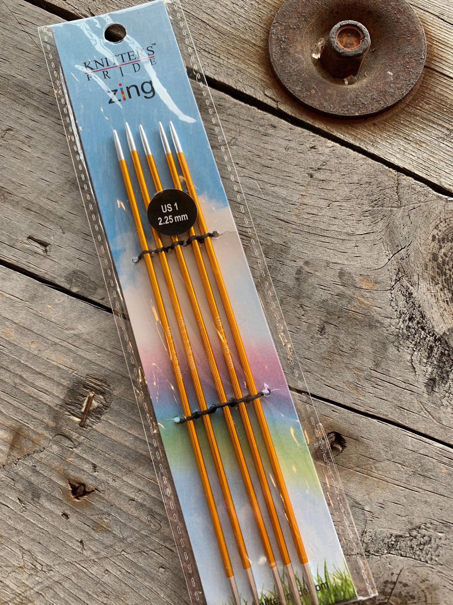 Knit Pro (Knitter’Pride) - ZING doubles pointes en aluminium /  double pointed needles