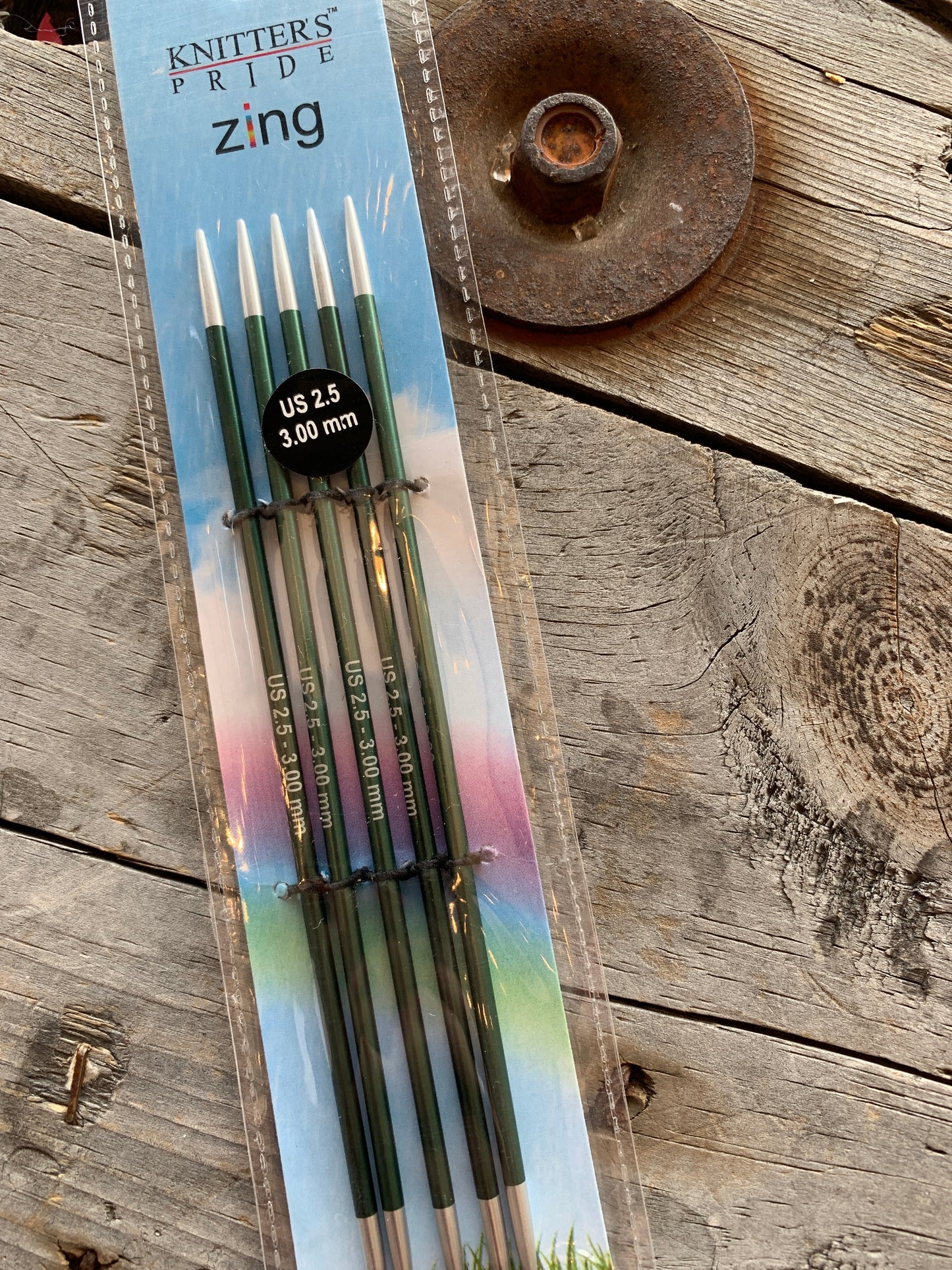 Knit Pro (Knitter’Pride) - ZING doubles pointes en aluminium /  double pointed needles