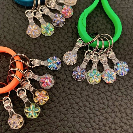 Marqueurs de mailles Petites Fleurs