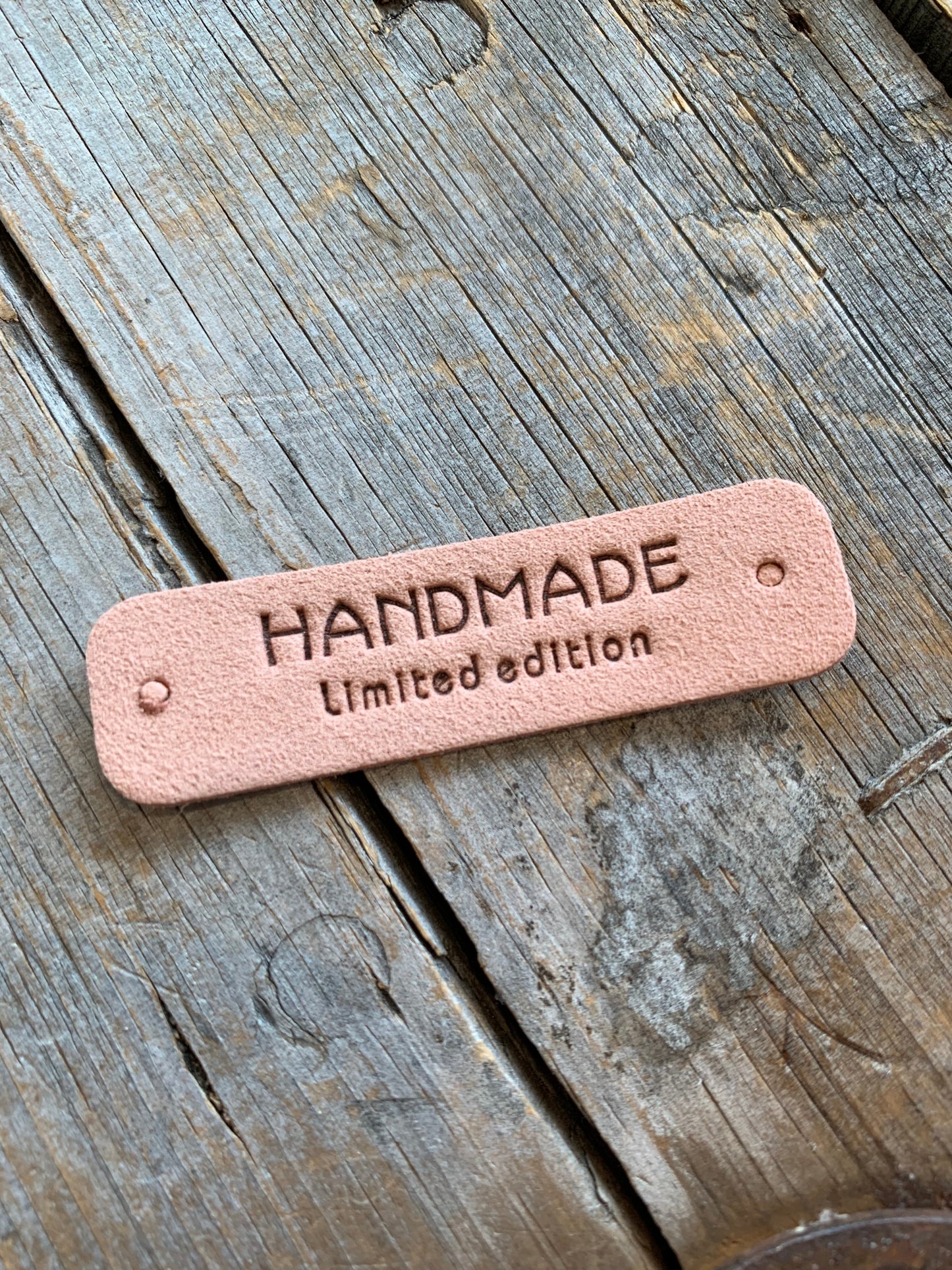 Étiquettes à projet - Handmade Limited Edition