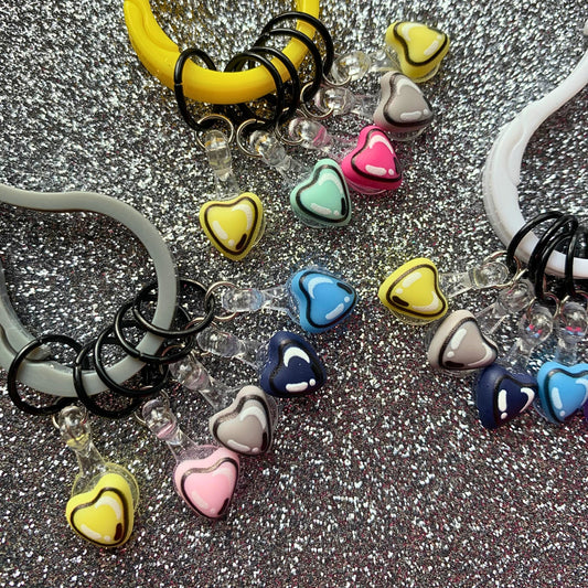 Marqueurs de mailles Cœurs cartoon