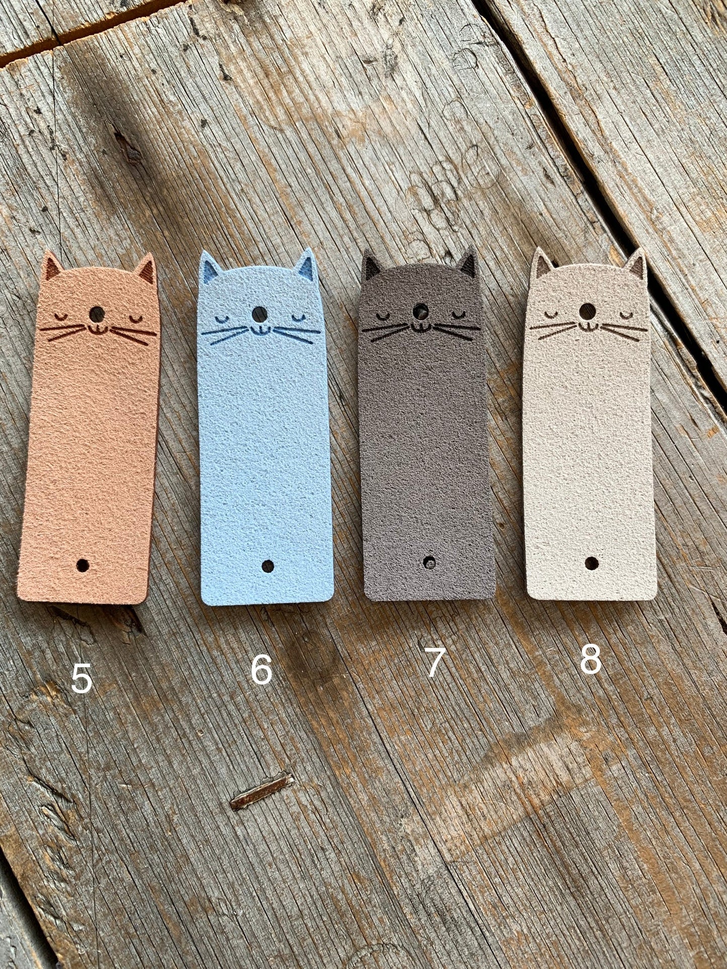 Étiquettes à projet - Chat