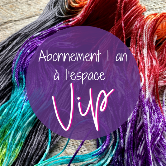 Adhésion 1 an à l’espace VIP