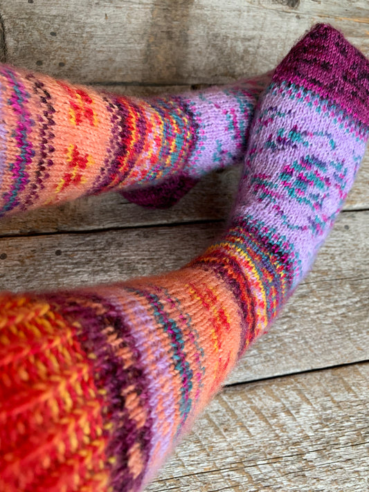 Patron Chaussettes Madrigal