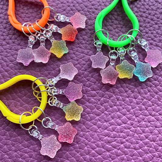 Marqueurs de mailles Étoiles Givrées