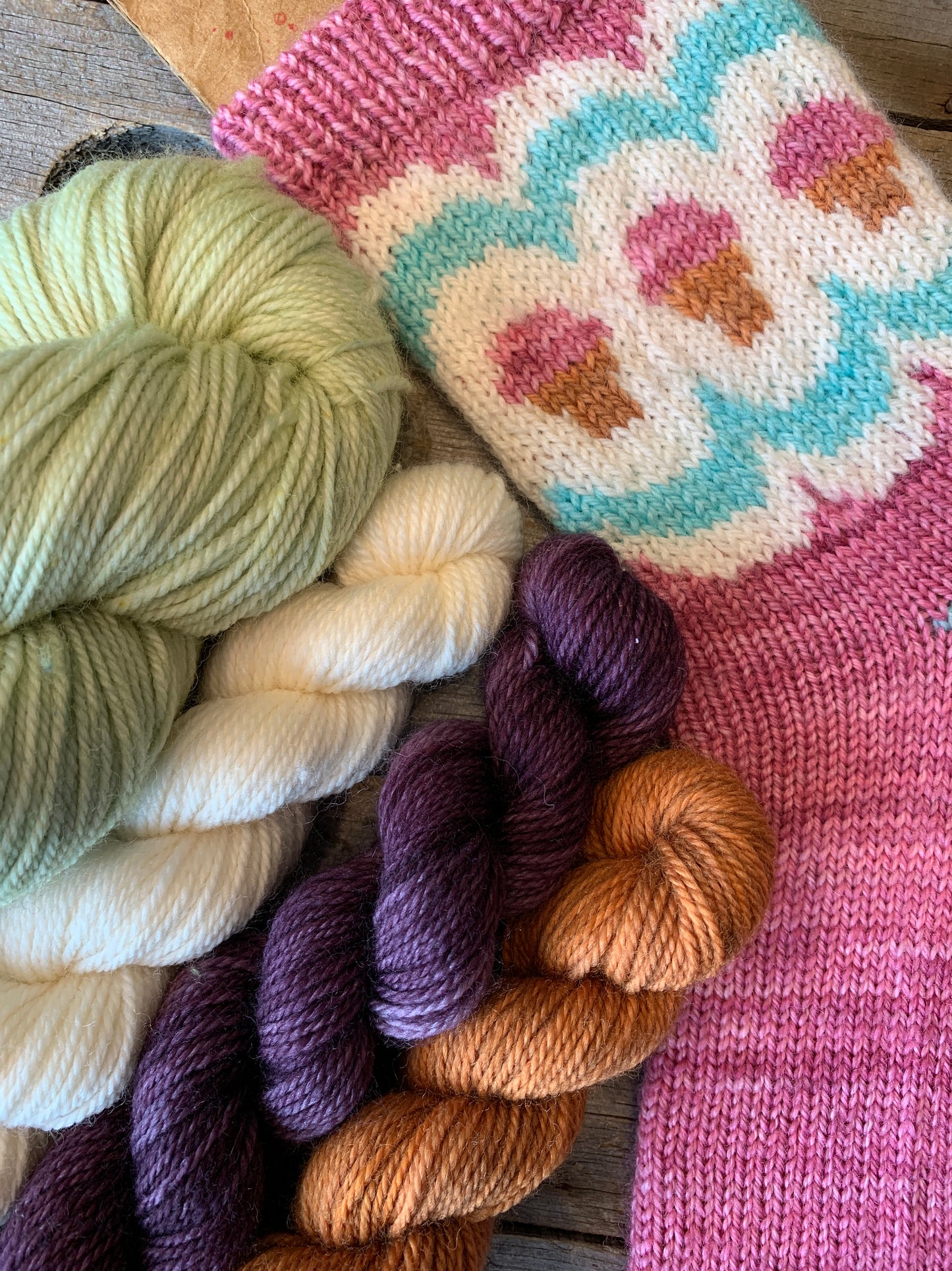 KIT Chaussettes Coaticook par Elyse D’Amours Designs