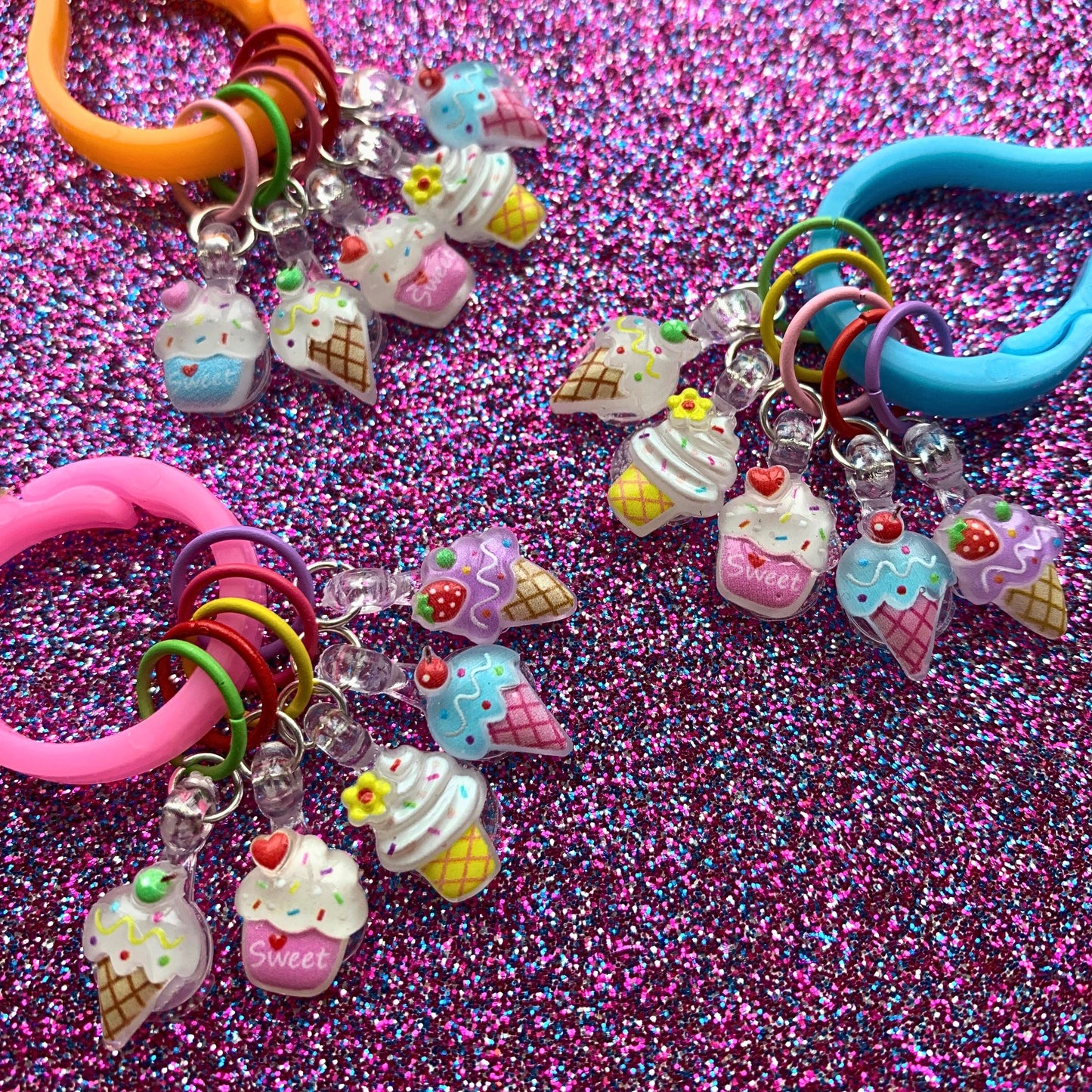 Marqueurs de mailles Cornets & Cupcakes