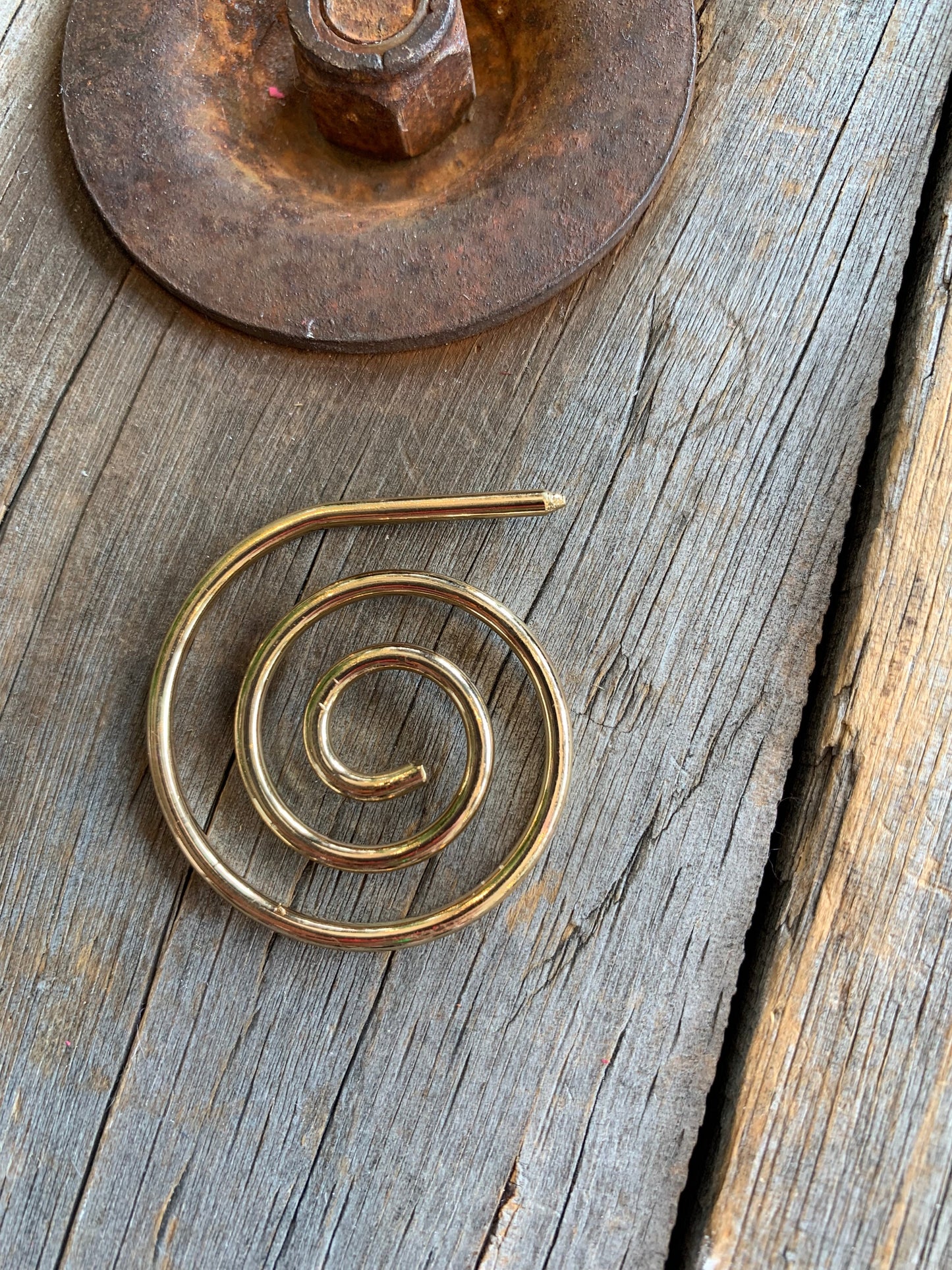 Aiguilles a torsades spirale