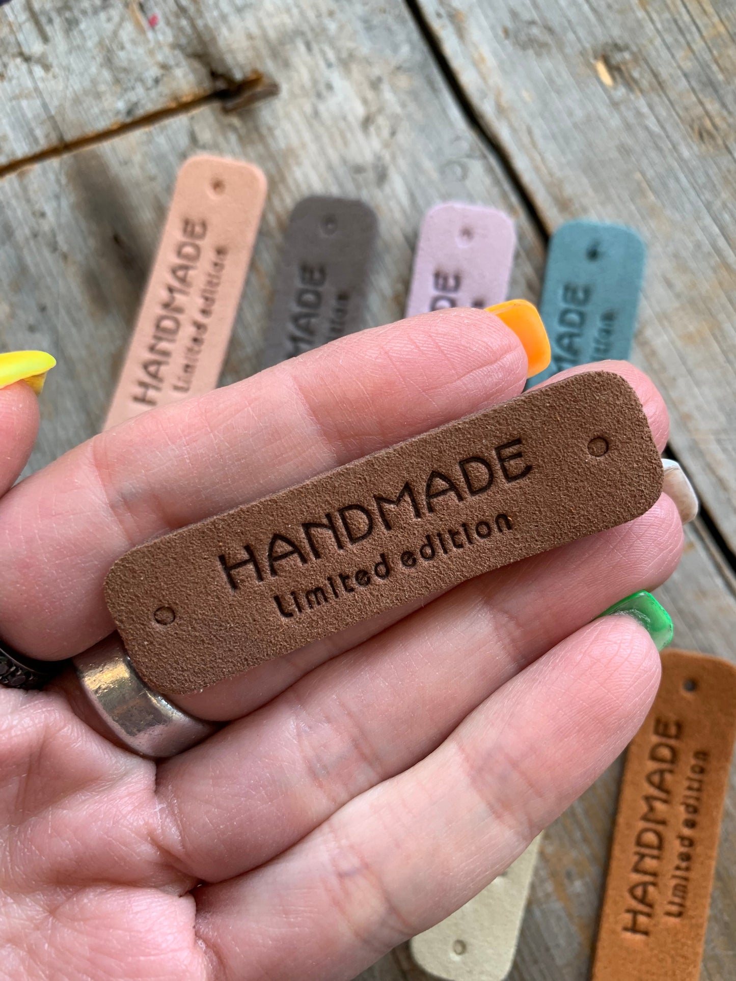 Étiquettes à projet - Handmade Limited Edition