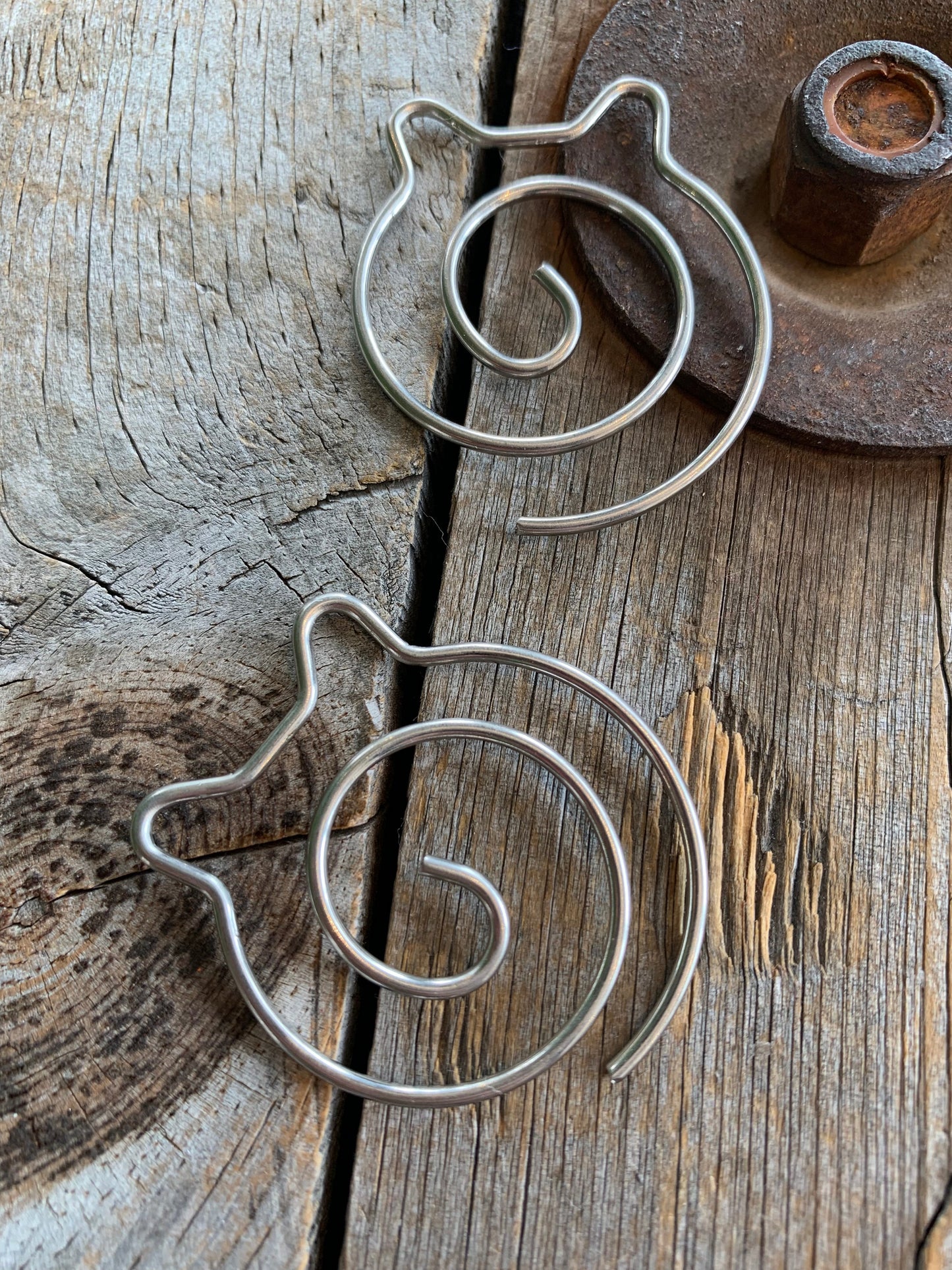 Aiguilles a torsades Chats