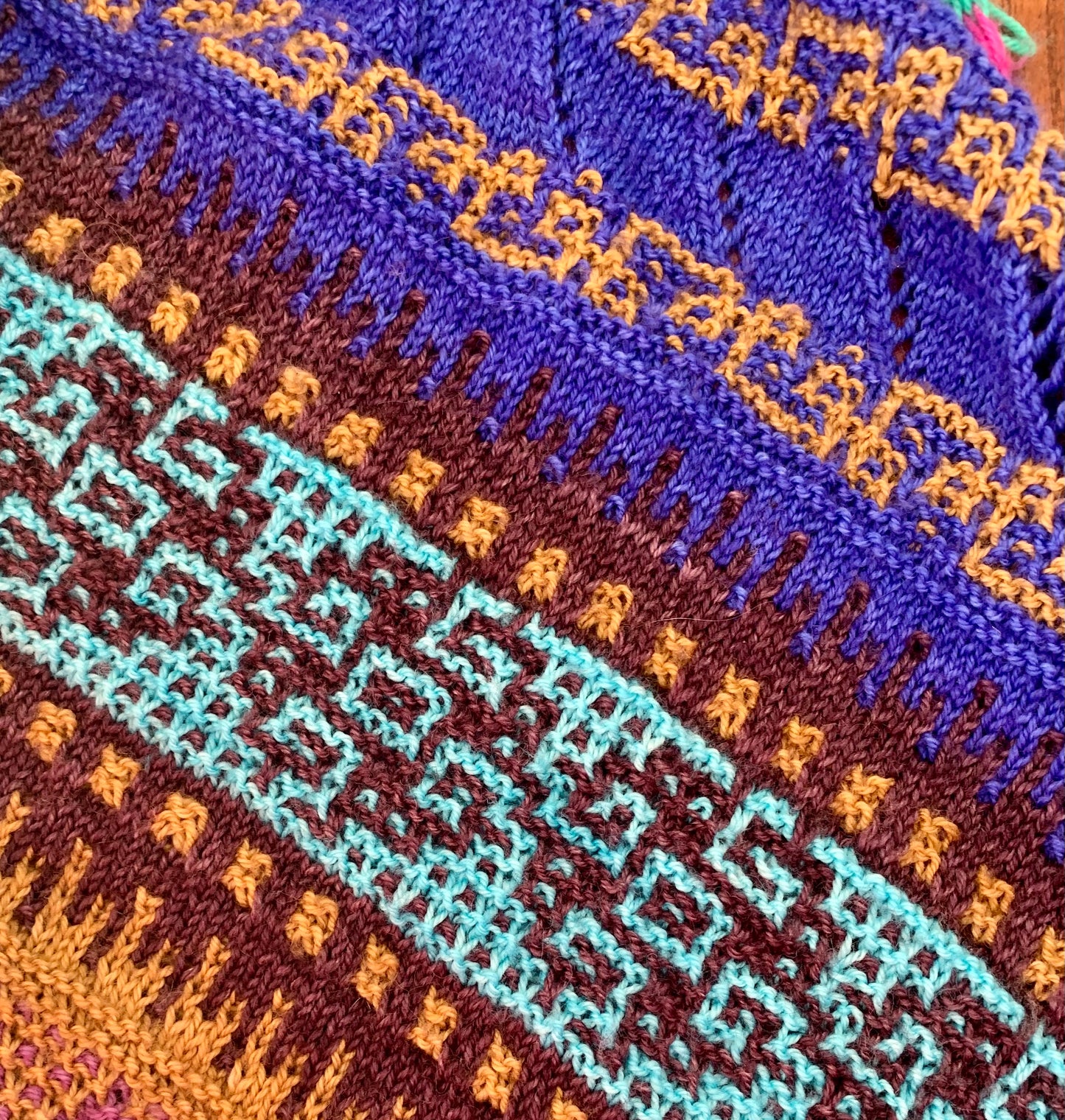 Patron Châle Nouveau Monde - TRICOT