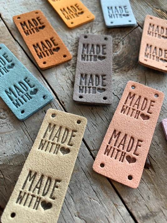 Étiquettes à projet - Made With ♥️