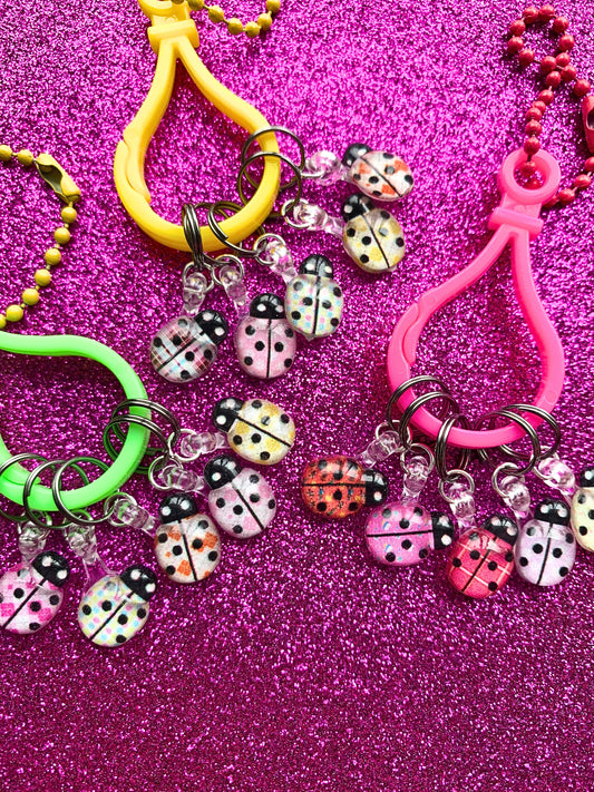 Marqueurs de mailles Coccinelles à motifs