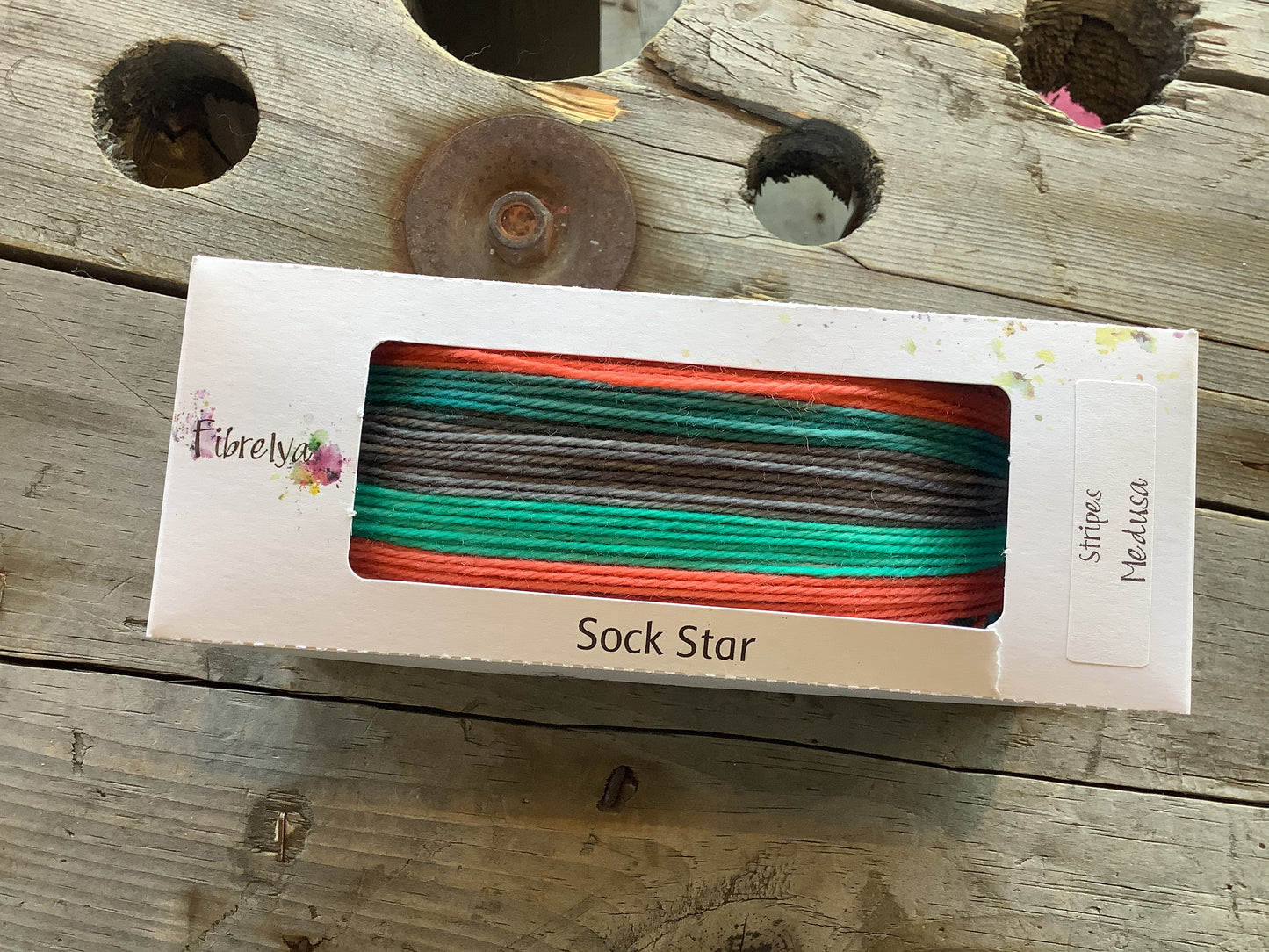Sock Star - Stripes - Medusa
