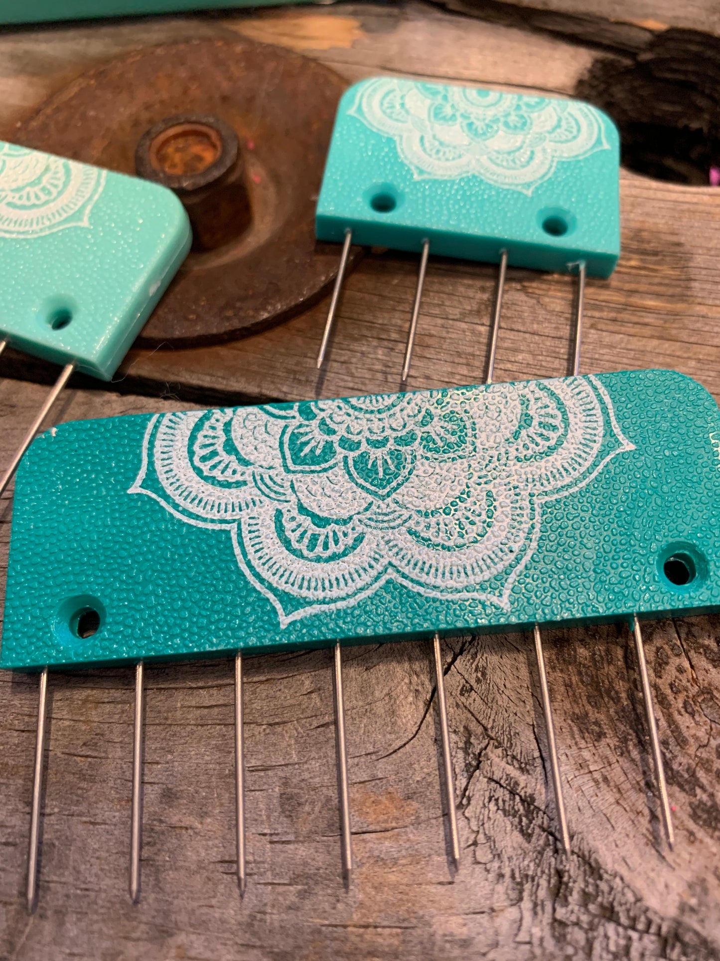 Ensemble pour blocage (peignes) / knit blockers