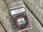 Charger l&#39;image dans la galerie, Câbles pour aiguilles circulaires interchangeables CHIAOGOO TWIST Red lace circular needles cables
