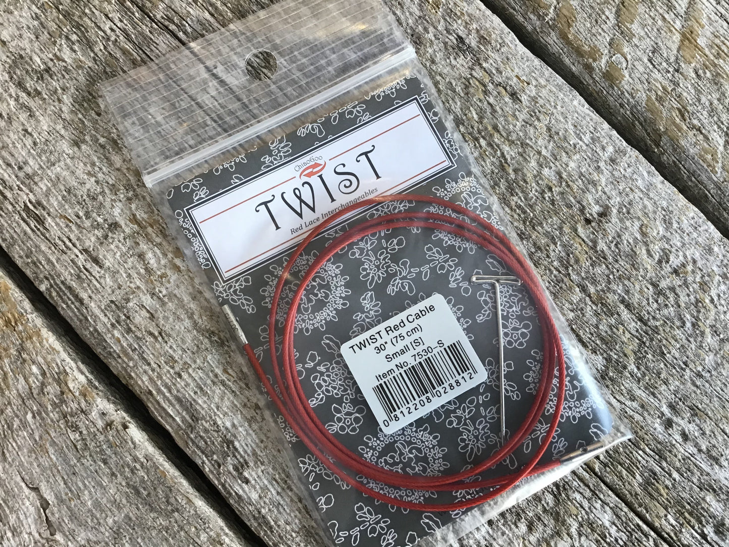 Câbles pour aiguilles circulaires interchangeables CHIAOGOO TWIST Red lace circular needles cables