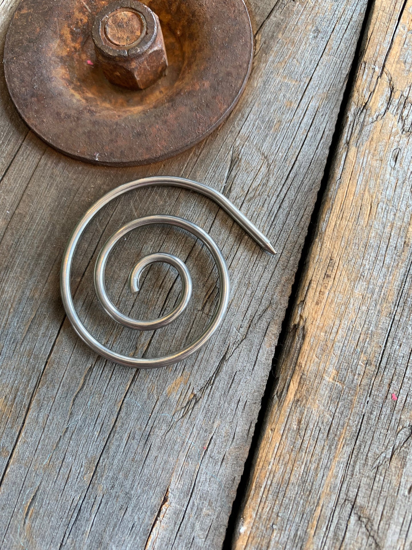 Aiguilles a torsades spirale