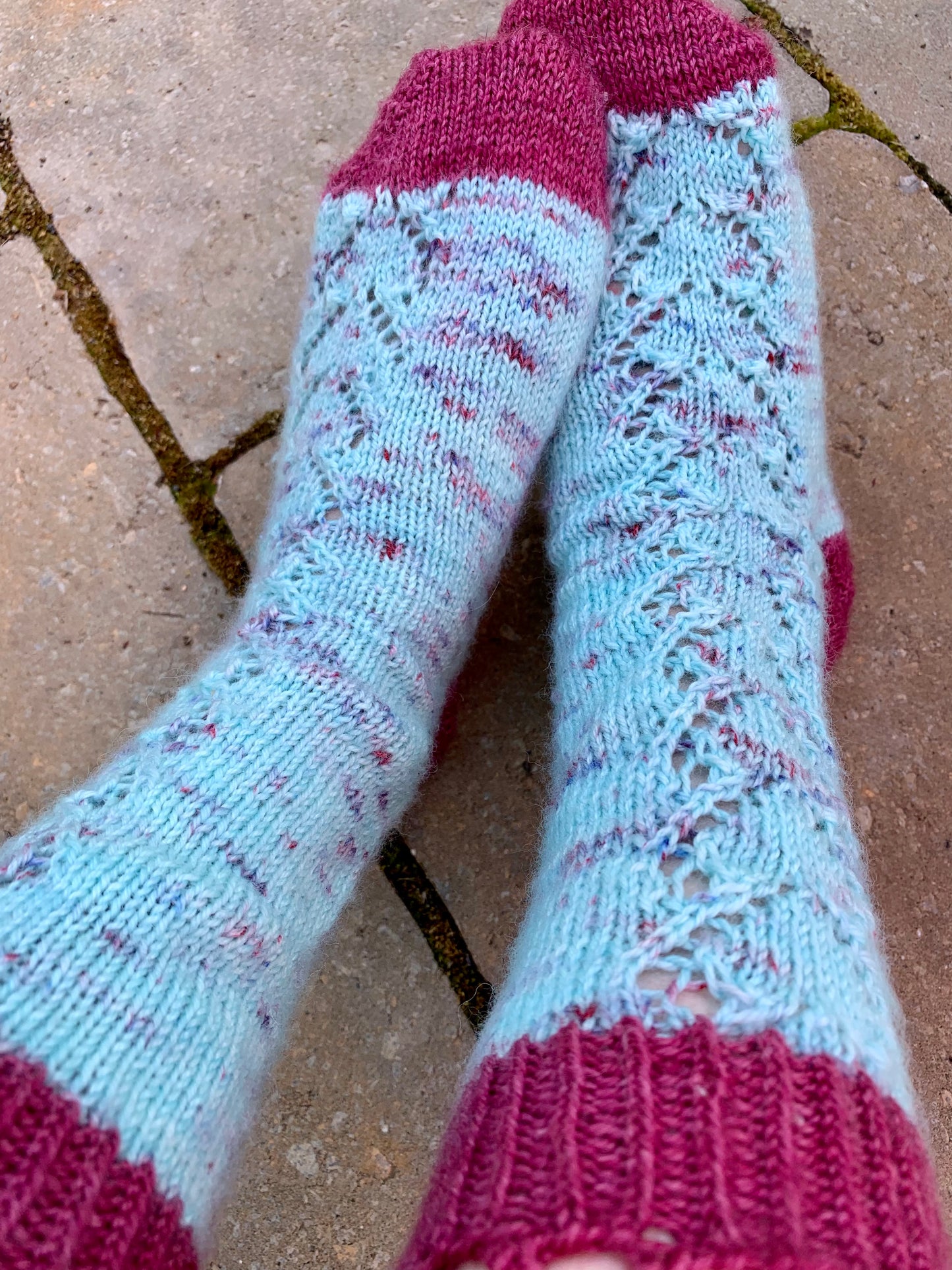 Patron PDF Chaussettes Maman & Moi