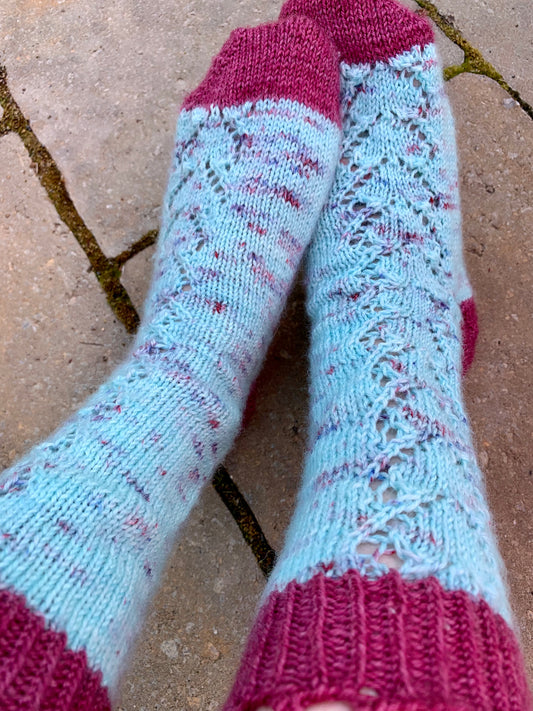 Patron PDF Chaussettes Maman & Moi