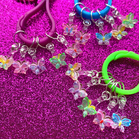 Marqueurs de mailles Papillons