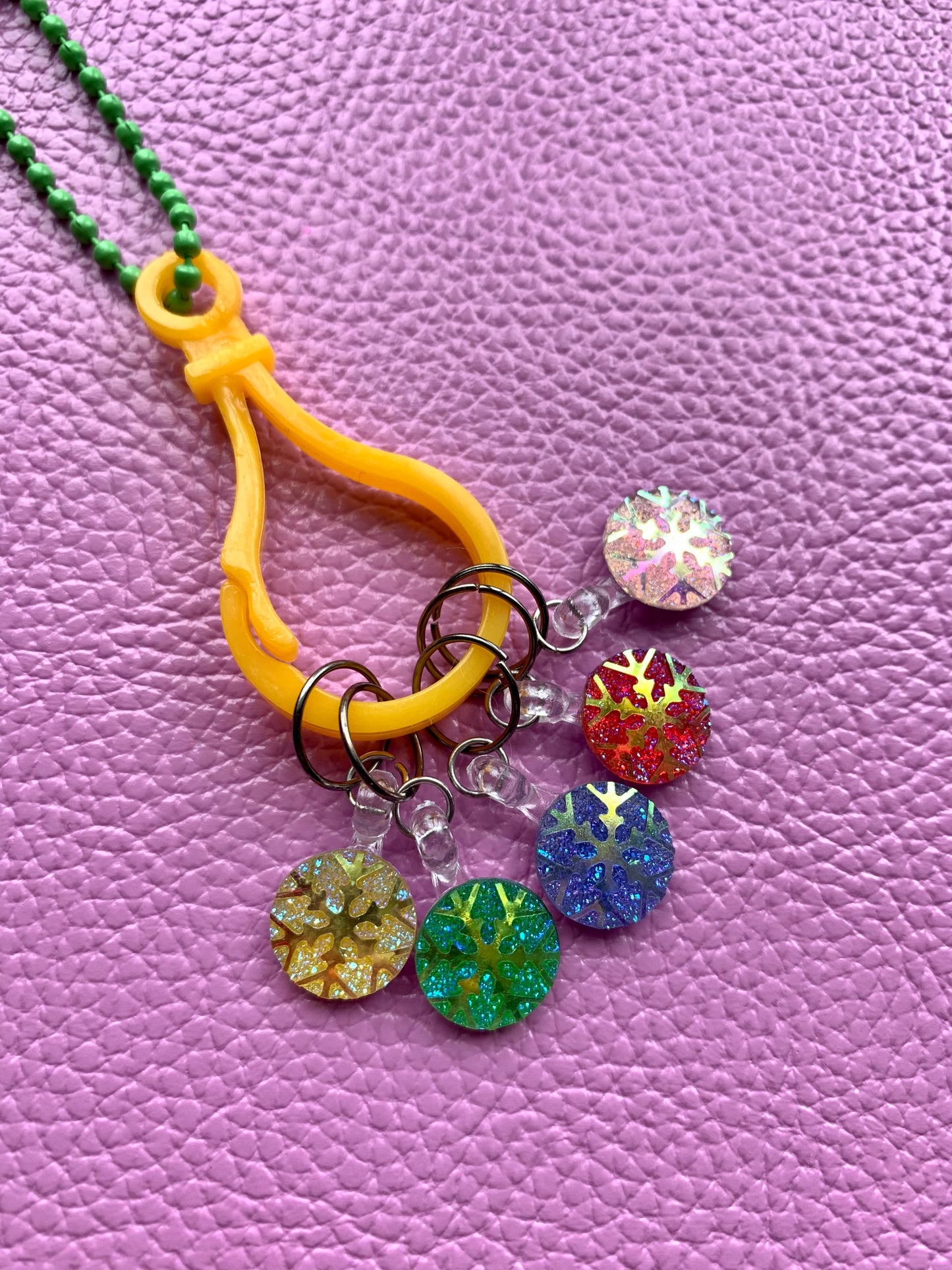 Marqueurs de mailles Flocons