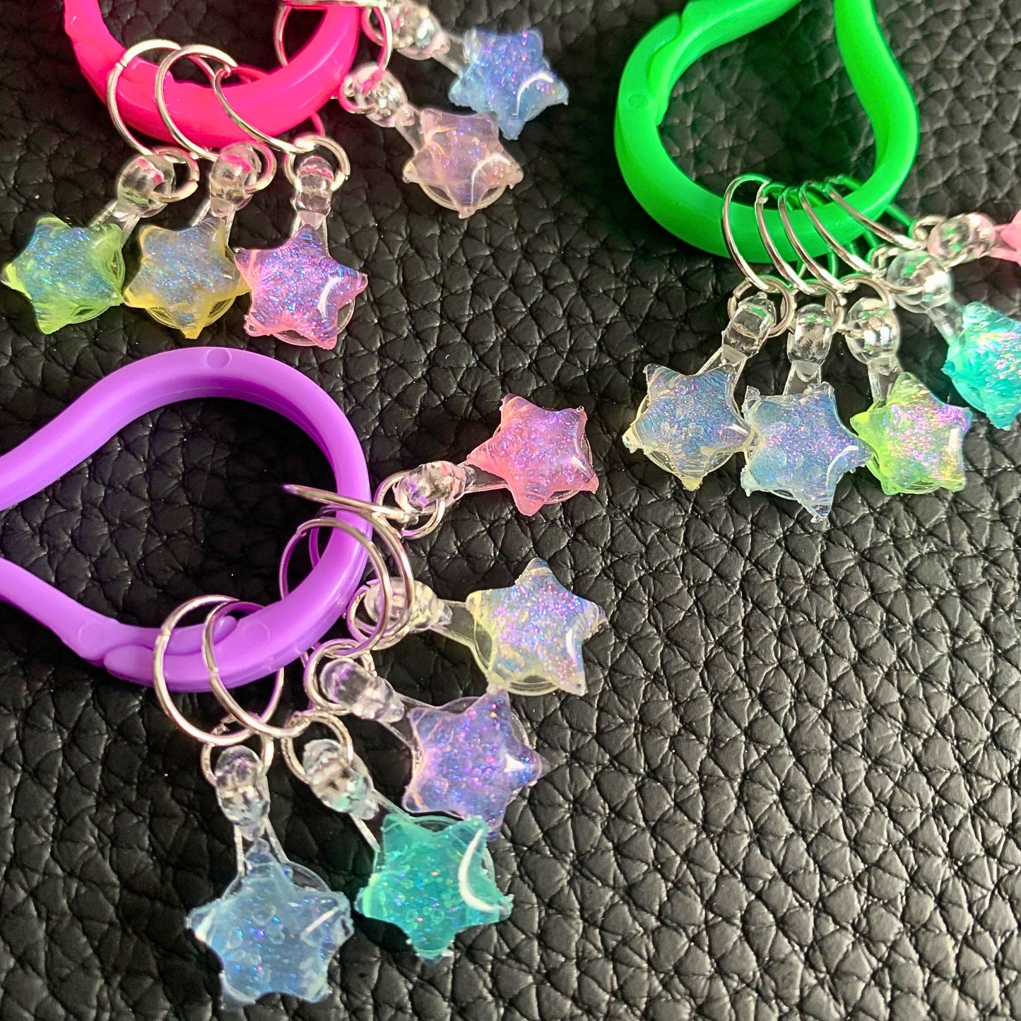 Marqueurs de mailles Étoiles Phosphorescentes