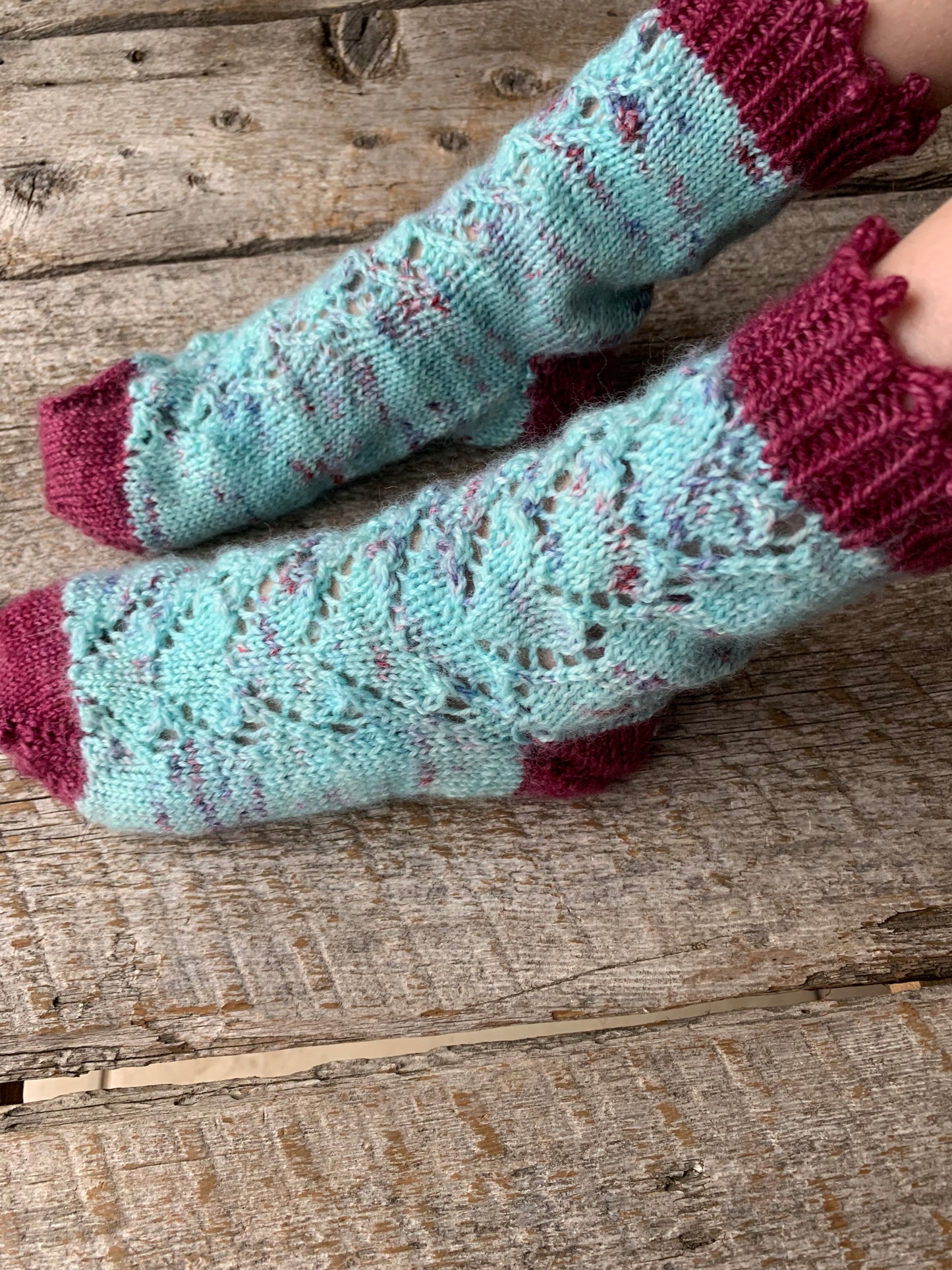 Patron PDF Chaussettes Maman & Moi